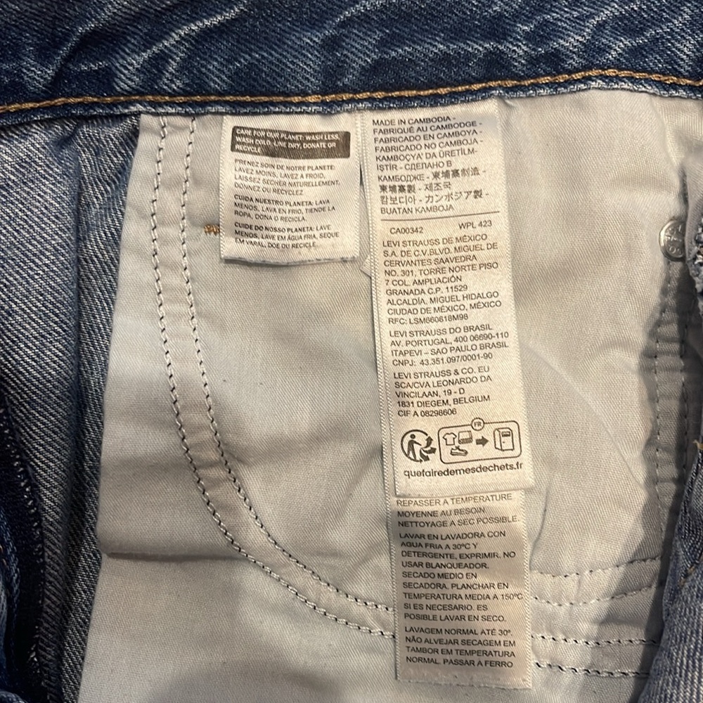 Levi's Baggy Dad Women's Jeans - Picture 10 of 12
